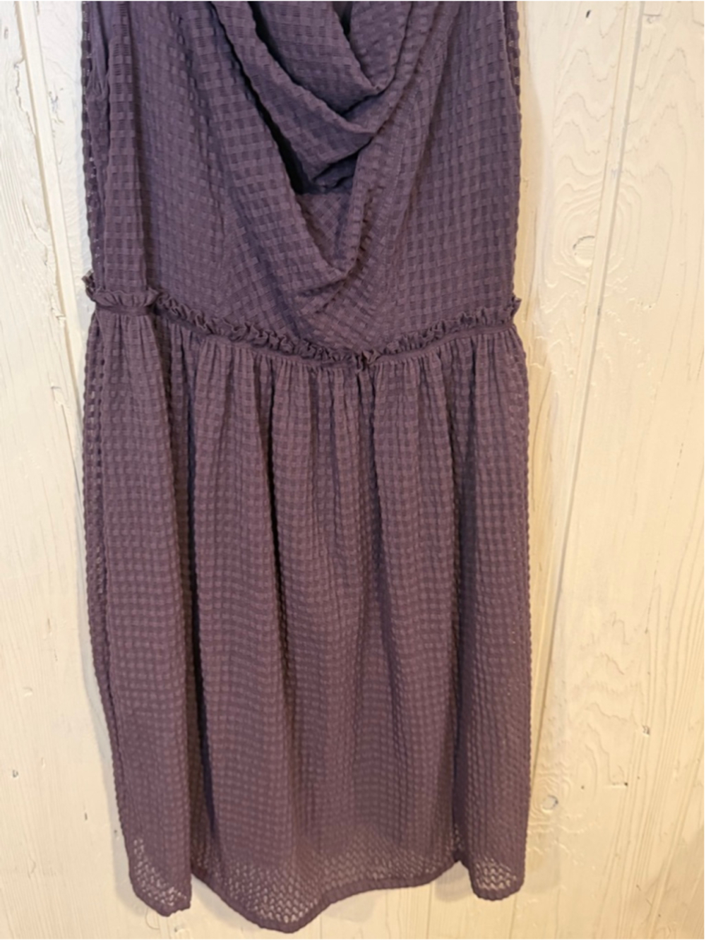 Women's Ric Rac Purple Mini Dress S - Picture 3 of 12